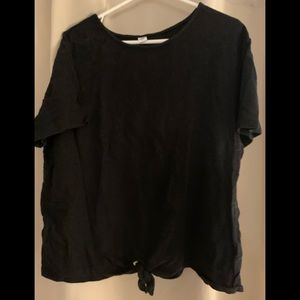 Old Navy Tie Front Tee